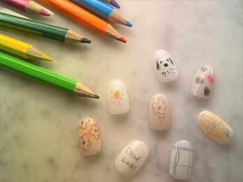 ダブリュー 今福鶴見店(W)/ポップな落書きアート♪