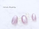 シェル×マグネットネイル¥9000