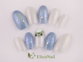 エリクサーネイル 神田(Elixir Nail)/シンプル / クーポン使用