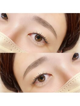 リノ(Lino)の写真/アーチ、並行、海外風の眉とデザイン自由自在♪アイブロウ美眉スタイリング♪仕上がり&キープ力◎