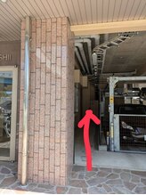 ケイトステージラッシュ 香椎店/駐輪場案内１