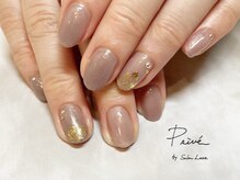 プリヴェ バイ サロンリュクス(Prive by Salon Luxe)/シアーグレージュ×ゴールド☆