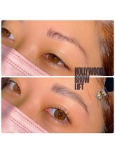 ムーミー 東十条店(muu mii)/ハリウッドブロウ＋まつ毛パーマ