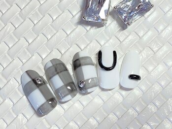 グリッター(GLITTER)/シースルーチェック