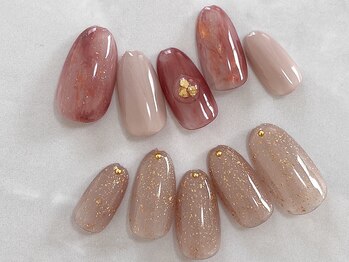 シンシアネイル(Sincere nail)/アシメBコース