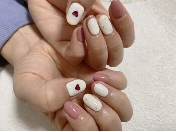 モグネイル(Mogunail)/バレンタインネイルコース