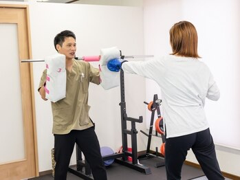 長岡かえで接骨院の写真/【キックボクシングを楽しみながら美脚を目指すパーソナルトレーニング】健康的に痩せたい方におススメ♪