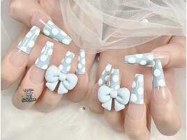 リボンネイル、ドットネイル