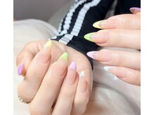 ベラーネイルズバー(Bella nails BAR)/カラフルフレンチ