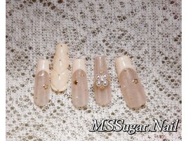 キルトフレンチネイル