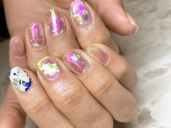 アネラ(ANELA)/オーロラキャンディネイル