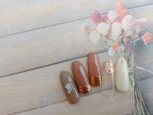 ネイルサロン&スクール ジーナ(GINA)/ぽこぽこミラーネイル