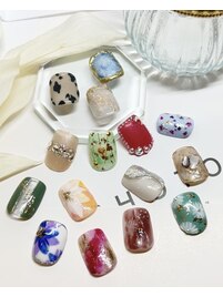 【フット親指一本アートコース】