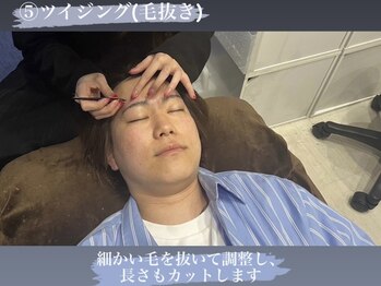 エーアイブロウ 浅草橋店(ai brow)/アイブロウ5：ツイジング/カット