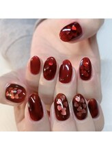 桜ネイルサロン/ハートネイル