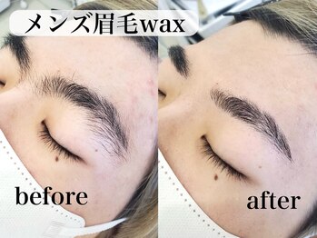 ベルバイグレイス(BELLE by grace)/メンズ眉毛wax/アイブロウ