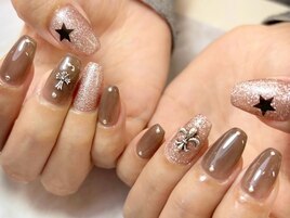 クロムパーツ★ネイルデザイン