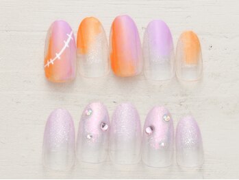 ネイルミックス 札幌大通本店(Nail Mix)の写真/【4990円★プチトレンドコース(60分)】時短×可愛い♪毎月変わる9種類の最新デザイン(新作10/1～)/札幌大通