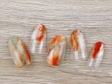 ネイルサロンアンドスクール ミュー(Nail Salon & school mieux)/塗りかけネイル