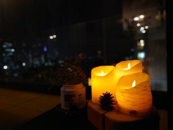 ランベリー 表参道(LANVERY)/夜はムーディーで癒し効果大