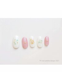 押し花　デザインコースB