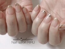 リル(RIRU)/ラメフレンチネイル