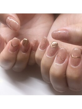 ネイルサロン アテナ(Athena)/上品ニュアンスネイル
