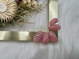 大人ガーリーネイル¥8500