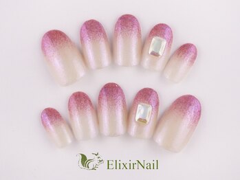 エリクサーネイル 神田(Elixir Nail)/シンプル / クーポン使用