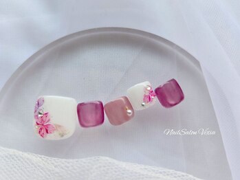 ネイルサロン ヴィクシア(Nail Salon VIXIA)/フット定額8500円コース☆