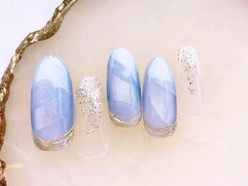 ネイルサロンフォーユー(for u)/ミラーネイル¥6980