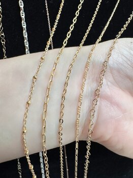 ペルテ(PERTE)/限定チェーン14KGF