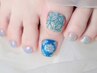 Foot【丁寧なケア&オフ込】時間制つけ放題2.5h★こだわり派&ケア重視に