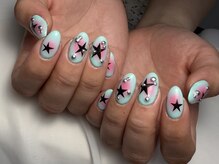 ホランイネイル(HORANGI NAIL)/【個性派】チークネイル