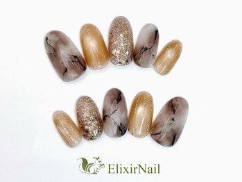 エリクサーネイル 池袋(Elixir Nail)/定額a シンプル/クーポン使用
