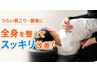【1ヶ月以内限定】 バランスケア全身整体45分+選べる施術 ¥9,600