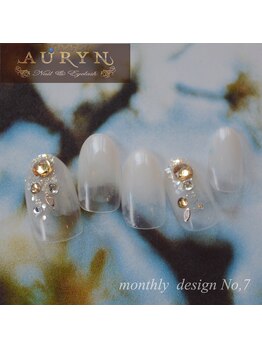 アウリン(AURYN)/8月限定monthly design No,7
