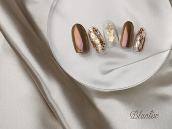 ネイルサロン ブランロール 白金店(Nail Salon Blanl'or)/ブラウン系ニュアンス