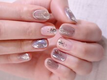 ラルネイル 大宮(Lull. nail)/＊シルバー＊ニュアンス＊