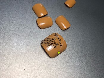 オーラリー ネイル アート メゾン(ORRERY nail art maison)/フット / ポイントロゴ