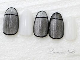 マグネット＊囲みフレンチNail