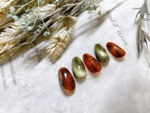 キキネイル たまプラーザ店(kikinail)/10月定額B べっこうネイル