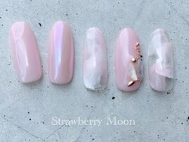 ピンクニュアンスネイル