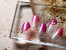 ピンクフレンチネイル