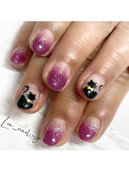 レア(Lea)/黒猫アート