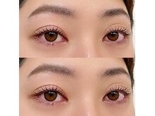 ナチュラルから韓国風束感まつげパーマが得意です。