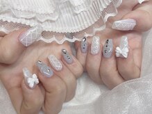 モカ 心斎橋(moca by Lee)/リボンネイル