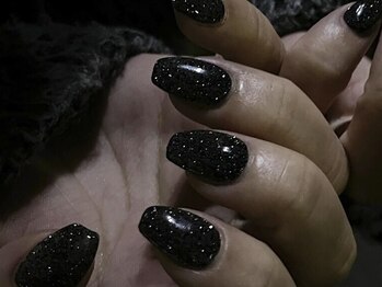 シェリ バイ リッシュ(Cheri by RICHE)/ブラックフラッシュネイル