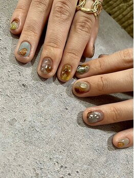 ショートネイルデザインが豊富