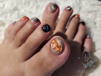 ネイルプラスユウ(NAIL+U)/フットハロウィン